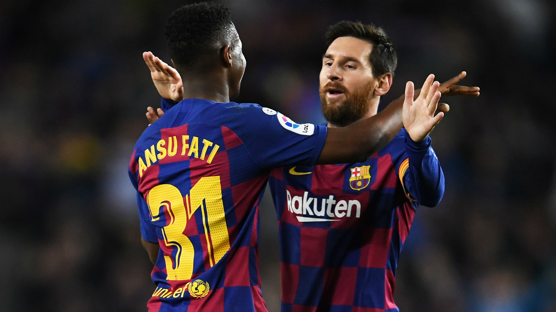 Barcelona 2-1 Levante: Landmark brace from Fati enough for shaky champions