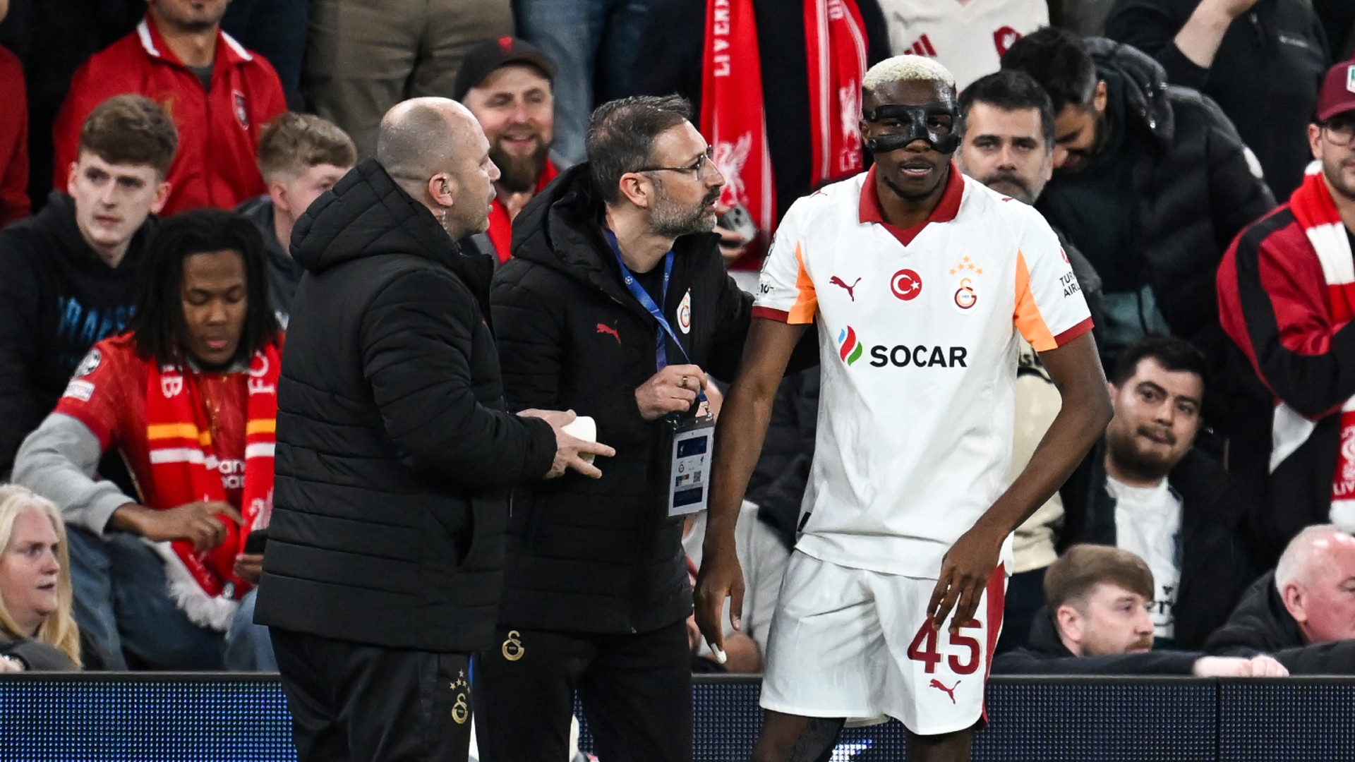 Gala confirm Osimhen arm injury