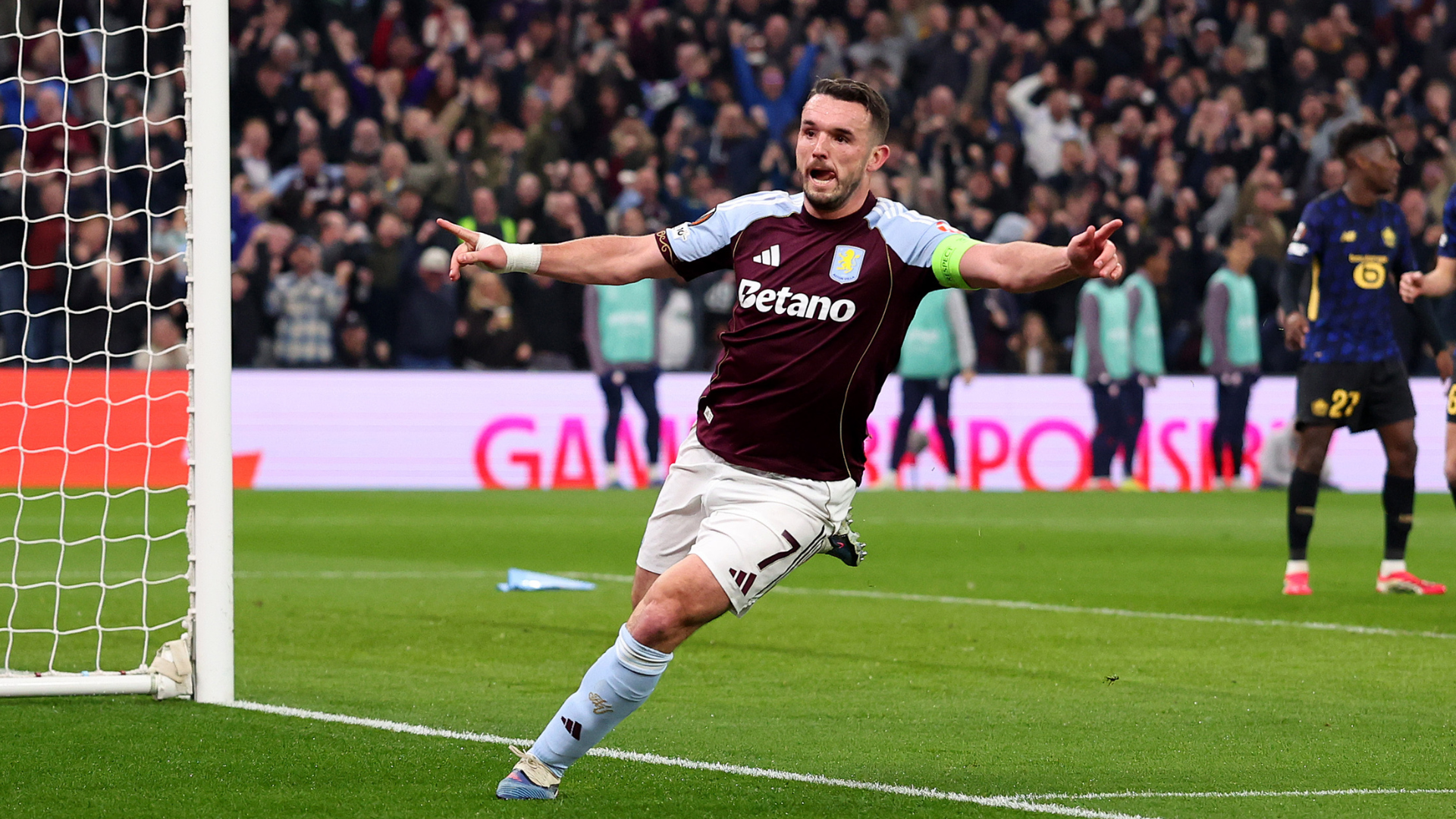 Aston Villa 2-0 Lille (3-0 agg)